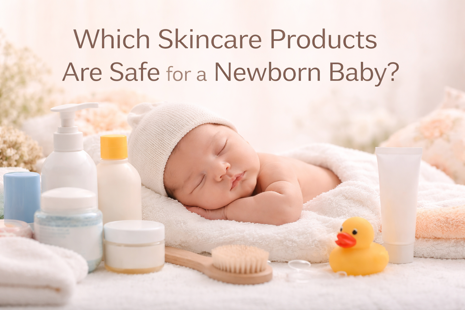 Which Skincare Products Are Safe for a Newborn Baby